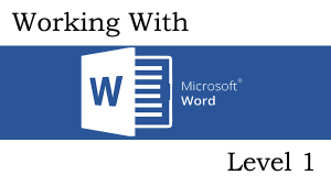 Working with Microsoft Excel - Level 1